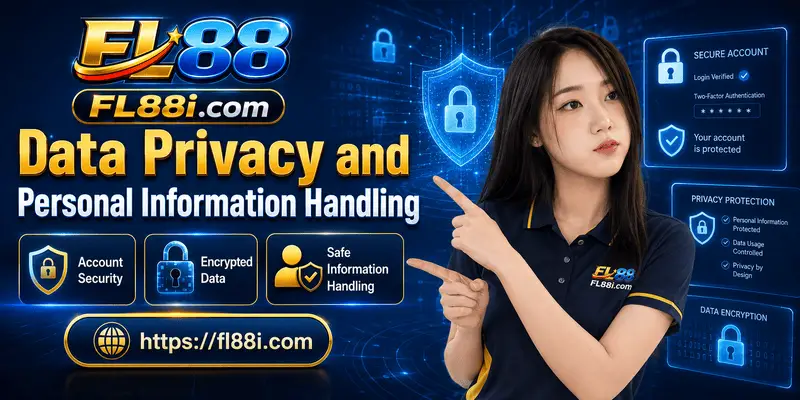 Data privacy and personal information handling for casino users showing secure login, KYC and account protection