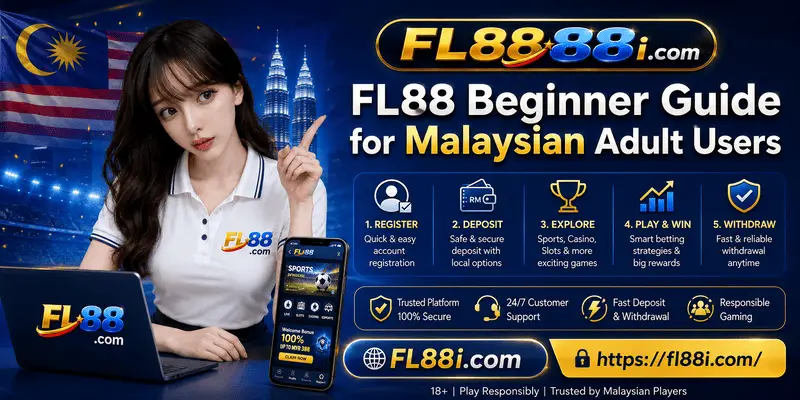 FL88 beginner guide for Malaysian adult users with safe account setup, gaming tips and responsible play reminders