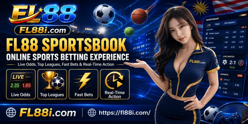 FL88 sportsbook online sports betting experience with football markets, live odds and mobile betting interface.