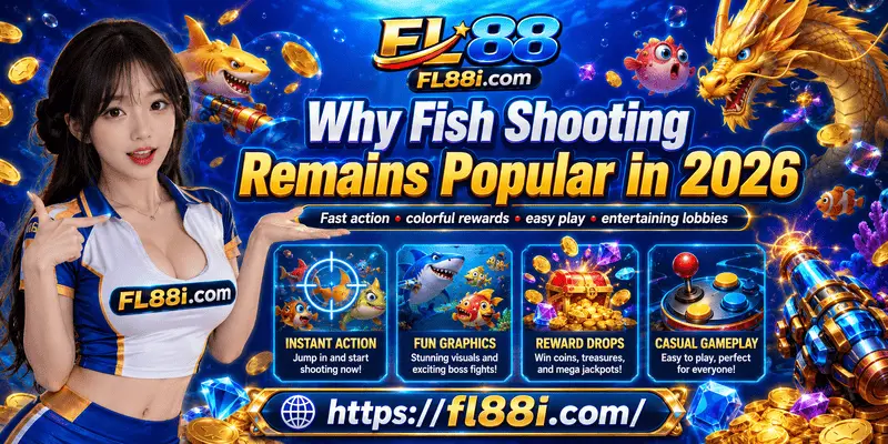 Players enjoying online fish shooting games with colorful graphics, multiplayer action, and engaging underwater arcade challenges